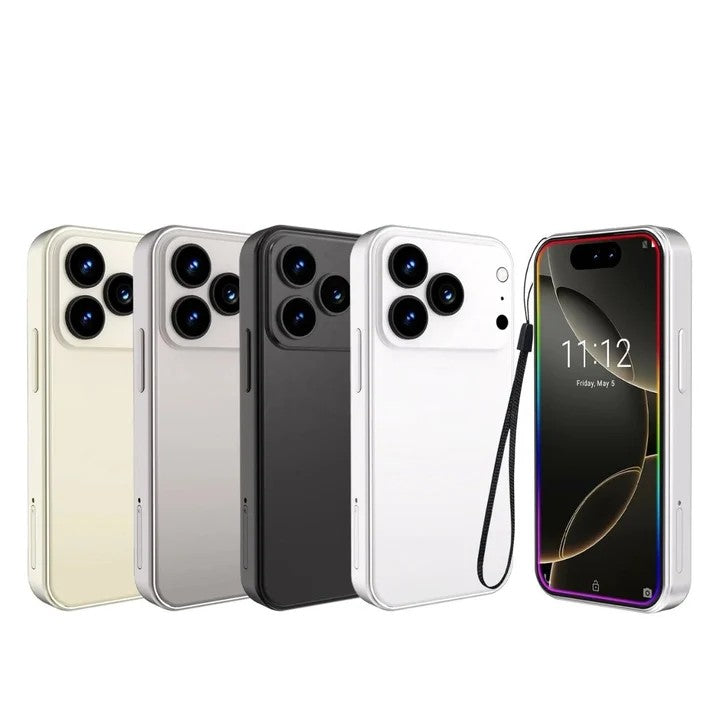 Ipocket mini touch phones in cream, titanium, black and white