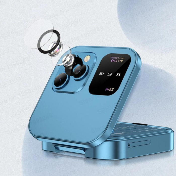 Ipocket Mini Flip Phone (16GB Memory Card Free)